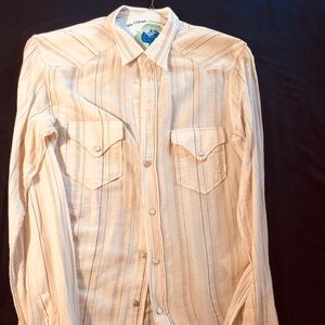 D&G MEN’S BEIGE SHIRT NEVER WORN SIZE 48